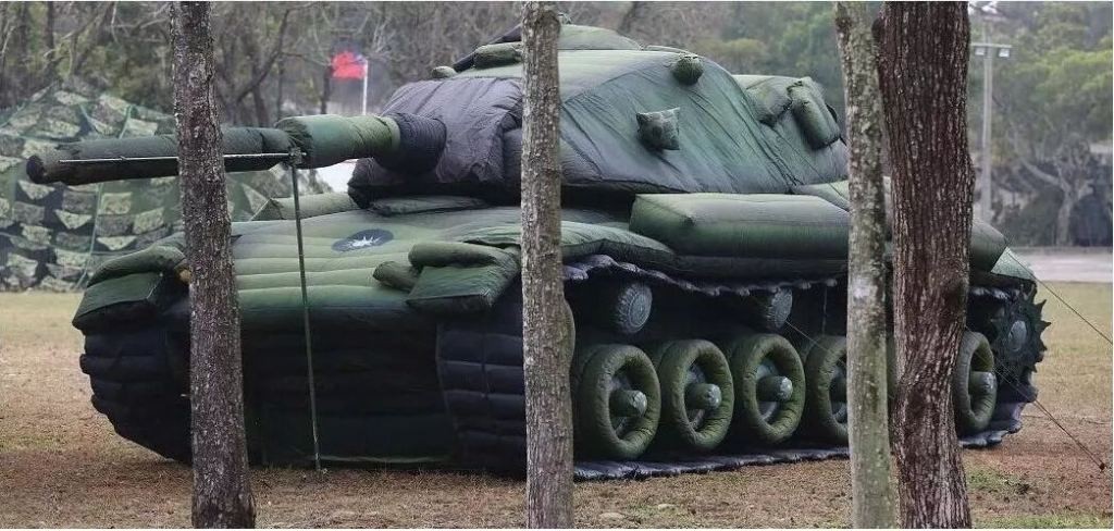 大厂军用充气坦克